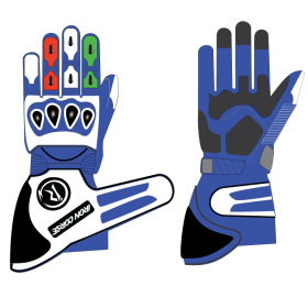 customized motorcycle gloves