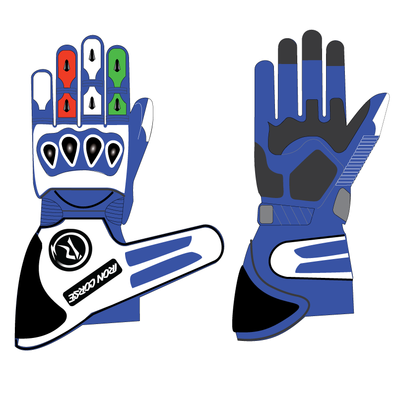 Custom Motorcycle Gloves